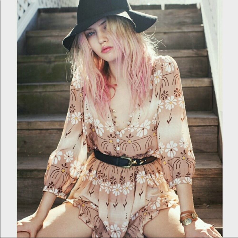 Spell & the Gypsy Boho Daisy Playdress Play Dress - Picture 5 of 11
